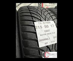 4 PNEUMATICI 215/50 R17 CEAT INVERNALI - 9