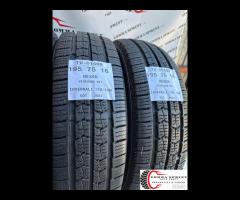 6 PNEUMATICI 195/75 R16C NEXEN INVERNALI 80% - 8