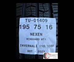 6 PNEUMATICI 195/75 R16C NEXEN INVERNALI 80% - 11