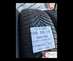 4 PNEUMATICI 195/55 R16 GOODYEAR 4 STAGIONI - 9