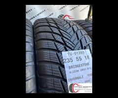 4 PNEUMATICI 235/55 R18 BRIDGESTONE INVERNALI - 9