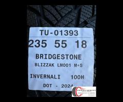 4 PNEUMATICI 235/55 R18 BRIDGESTONE INVERNALI - 11