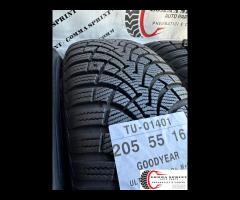 4 PNEUMATICI 205/55 R16 GOODYEAR INVERNALI 95% - 9