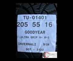 4 PNEUMATICI 205/55 R16 GOODYEAR INVERNALI 95% - 11