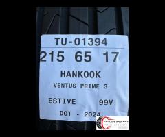 4 PNEUMATICI 215/65 R17 HANKOOK ESTIVE - 11