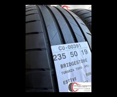 2 PNEUMATICI 235/50 R19 BRIDGESTONE ESTIVE 75%