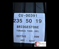 2 PNEUMATICI 235/50 R19 BRIDGESTONE ESTIVE 75%