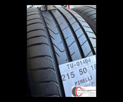 4 PNEUMATICI 215/50 R18 PIRELLI ESTIVE 90% - 8
