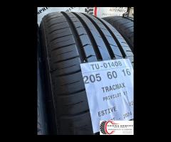 4 PNEUMATICI 205/60 R16 TRACMAX ESTIVE - 9