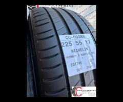 2 PNEUMATICI 225/55 R17 MICHELIN ESTIVE RFT 75%