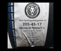2 GOMME 205 45 17 MICHELIN A72158