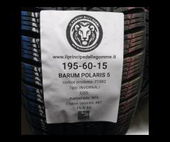 4 GOMME 195 60 15 BARUM A71982
