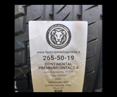 2 GOMME 265 50 19 CONTINENTAL A71905