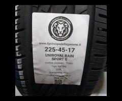 2 GOMME 225 45 17 UNIROYAL A71891