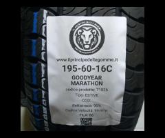 2 GOMME 195 60 16C GOODYEAR A71836