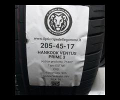 2 GOMME 205 45 17 HANKOOK A71807
