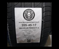 4 GOMME 205 45 17 MICHELIN A70987