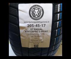 2 GOMME 205 45 17 GT RADIAL A72244 - 2