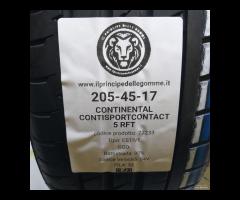 4 GOMME 205 45 17 CONTINENTAL A72233 - 2