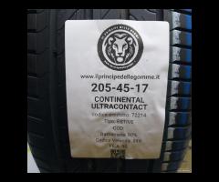 2 GOMME 205 45 17 CONTINENTAL A72214
