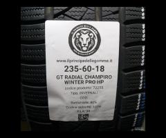 4 GOMME 235 60 18 GT RADIAL A72255