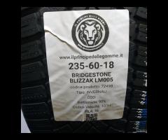 2 GOMME 235 60 18 BRIDGESTONE A72498