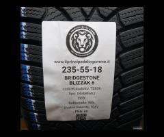 4 GOMME 235 55 18 BRIDGESTONE A72806