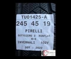 4 PNEUMATICI 245/45 275/40 R19 PIRELLI INVERNALI - 11
