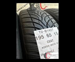 4 PNEUMATICI 195/65 R15 CEAT INVERNALI 85% - 8
