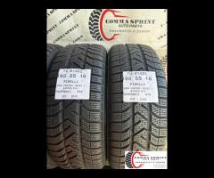 4 PNEUMATICI 195/55 R16 PIRELLI INVERNALI 90%