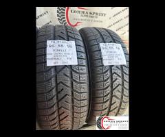 4 PNEUMATICI 195/55 R16 PIRELLI INVERNALI 90% - 8