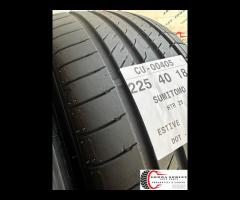2 PNEUMATICI 225/40 R18 SUMITOMO ESTIVE 70% - 4