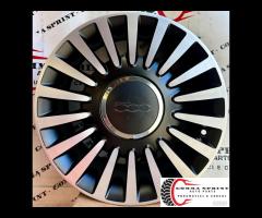 4 CERCHI IN LEGA ORIGINALI RAGGIO 15 FIAT 500 - 1