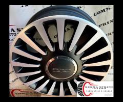4 CERCHI IN LEGA ORIGINALI RAGGIO 15 FIAT 500 - 3