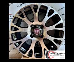 4 CERCHI IN LEGA ORIG RAGGIO 15 FIAT GRANDE PUNTO