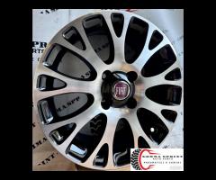 4 CERCHI IN LEGA ORIG RAGGIO 15 FIAT GRANDE PUNTO