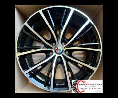 4 CERCHI IN LEGA ORIG RAGGIO 18 ALFA ROMEO STELVIO - 8