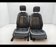 SET SEDILI IN PELLE NERO AUDI A6 BERLINA  4G C7 20