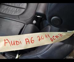 SET SEDILI IN PELLE NERO AUDI A6 BERLINA  4G C7 20 - 24