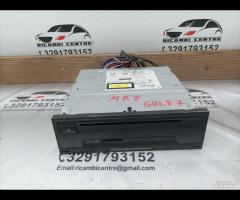 AUTORADIO LETTORE CD VOLKSWAGEN GOLF 7 MK7 2015 5G - 2