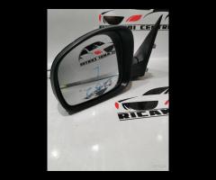 SPECCHIO SPECCHIETTO RETROVISORE SX SKODA FABIA 2 - 7