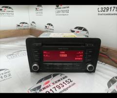 AUTORADIO LETTORE CD AUDI A3 2009 8P0035152E 76492