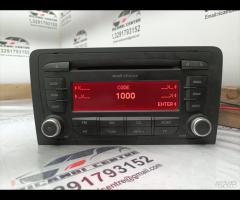 AUTORADIO LETTORE CD AUDI A3 2009 8P0035152E 76492