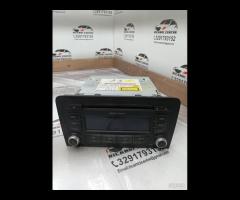 AUTORADIO LETTORE CD AUDI A3 2009 8P0035152E 76492 - 6