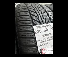 4 PNEUMATICI 235/50 255/45 R20 HANKOOK INVERNALI - 10