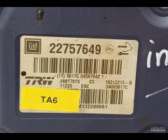CENTRALINA POMPA ABS OPEL INSIGNIA A 22757649 1681 - 4