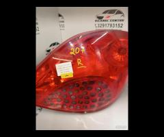 FARO FANALE STOP POSTERIORE DESTRO PEUGEOT 207 200 - 15