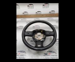 VOLANTE IN PELLE NERA CON PALETTE AUDI A6 S LINE 2 - 4