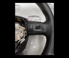 VOLANTE IN PELLE NERA CON PALETTE AUDI A6 S LINE 2 - 5