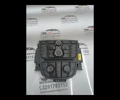 PANNELLO COMANDI AUTORADIO E CLIMA OPEL ASTRA 2011 - 19